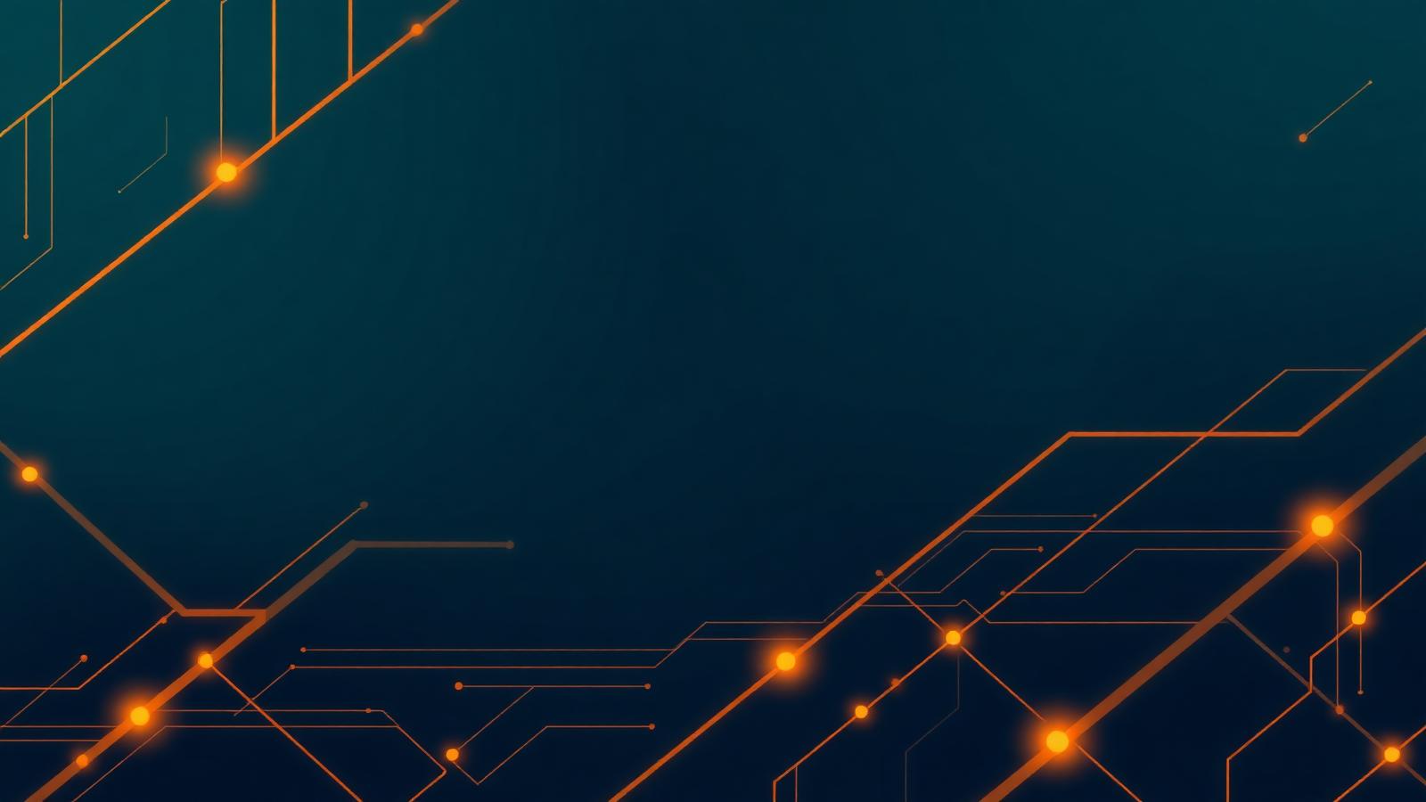 Abstract circuit-line pattern representing digital systems design
